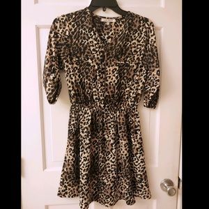 cheetah print flowy dress!! super cute